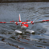DHC-6 Twin Otter 1.4m BNF Basic with AS3X+ and SAFE Select with Floats