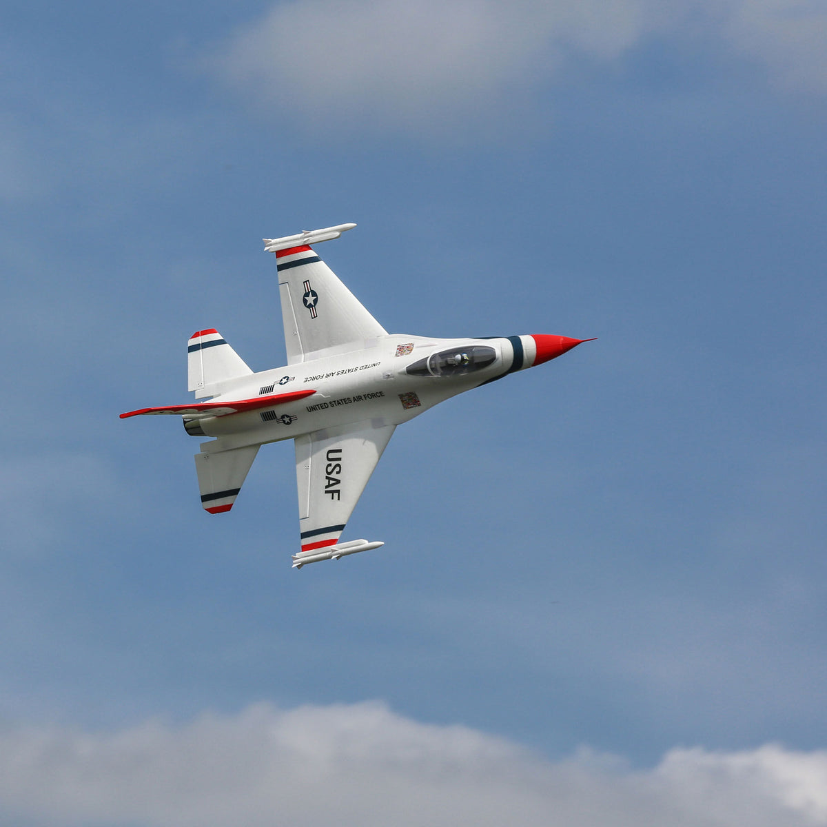F-16 Thunderbirds 70mm EDF Jet BNF Basic-