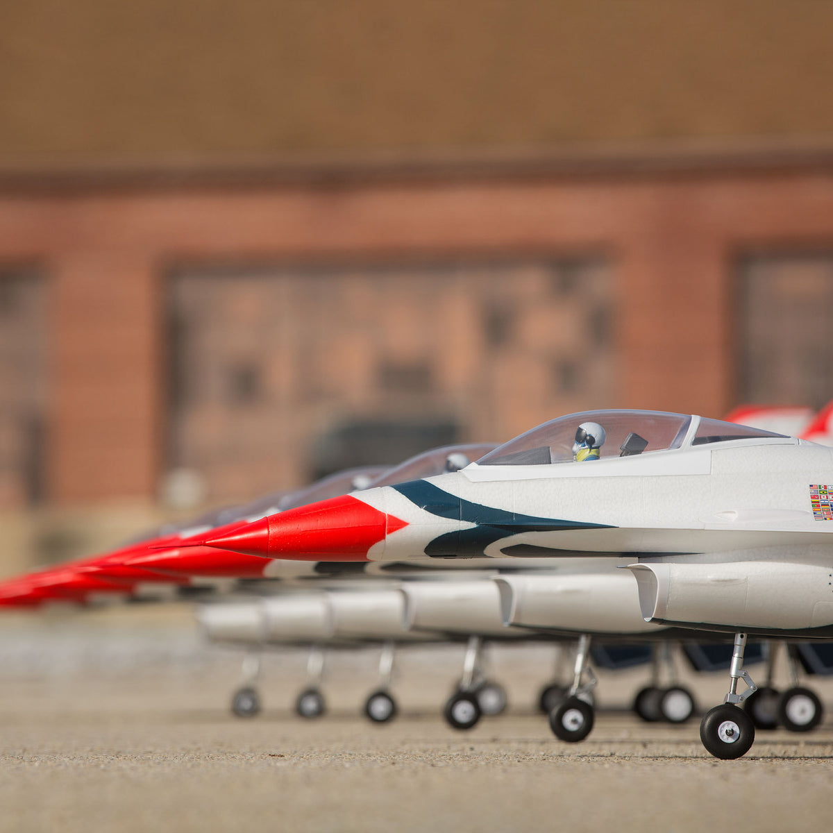 F-16 Thunderbirds 70mm EDF Jet BNF Basic-