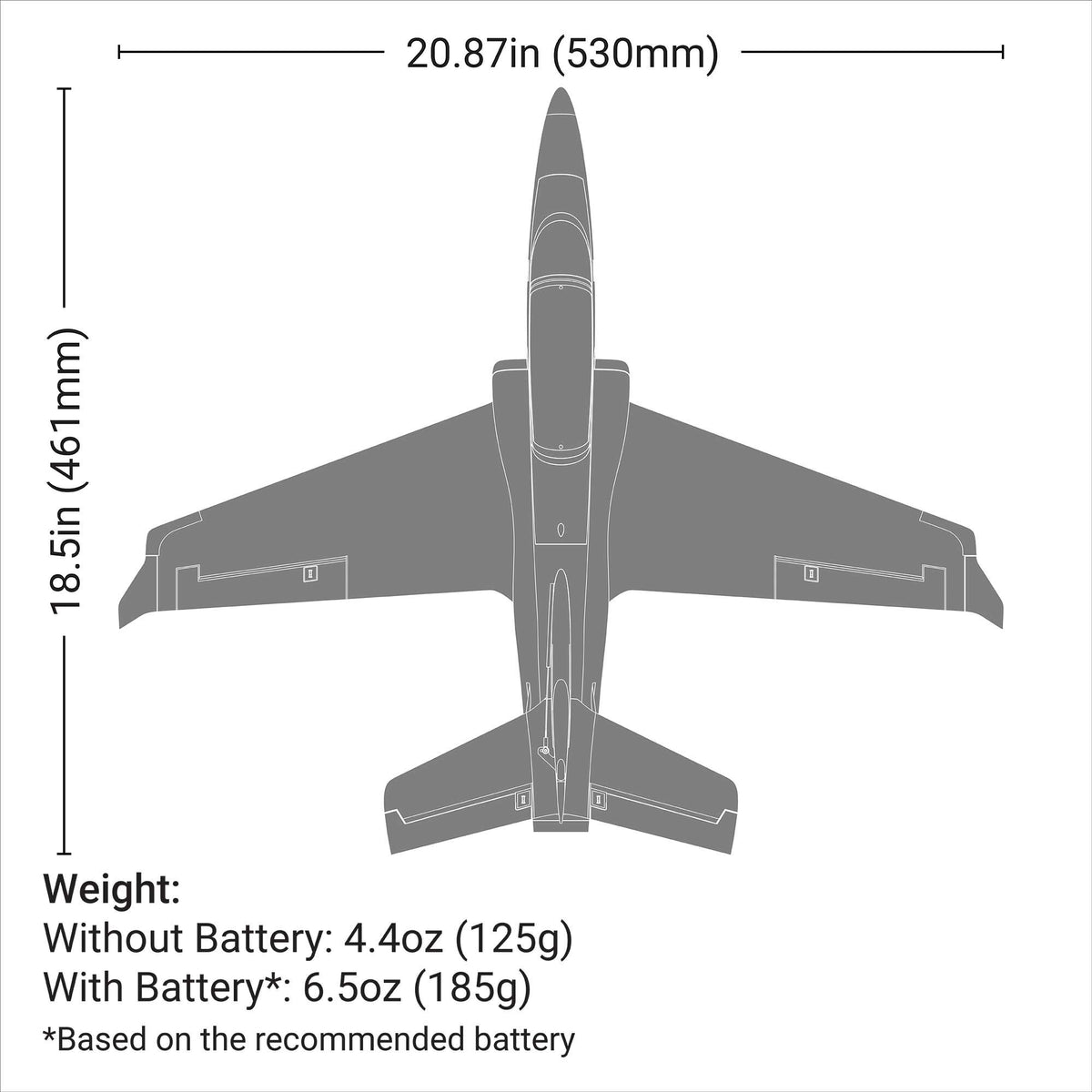 Viper 30mm EDF Jet BNF Basic with SAFE and AS3X