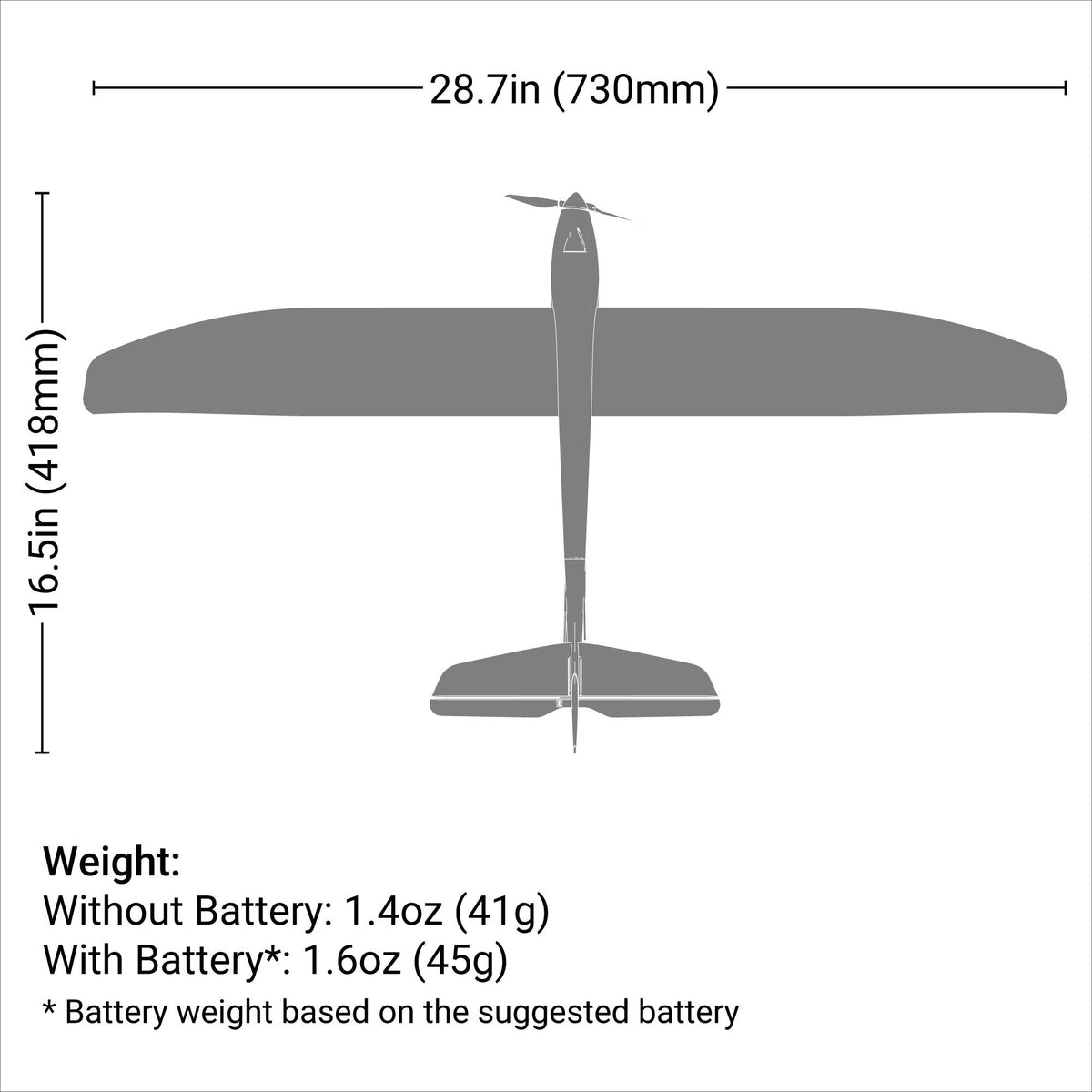 UMX Radian BNF Basic w/SAFE and AS3X