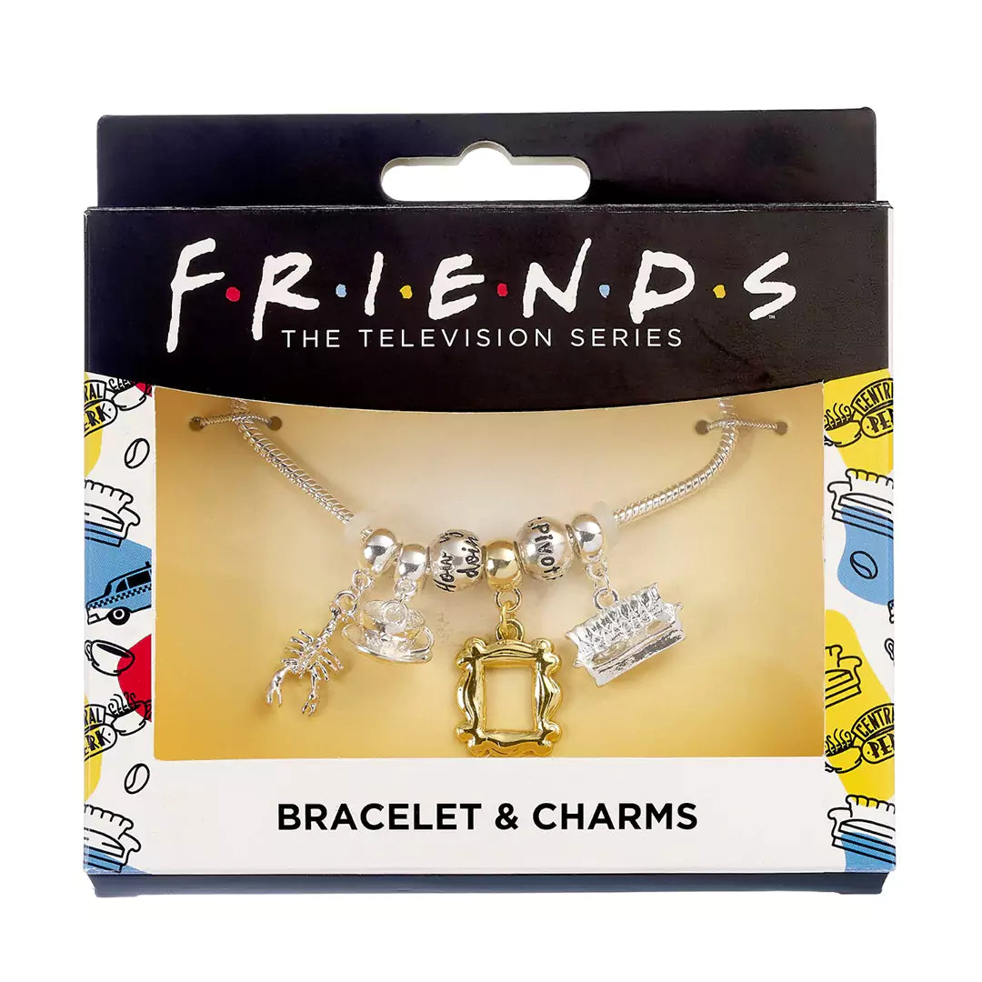 Charm Bracelet including 4 charms - Friends