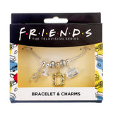 Charm Bracelet including 4 charms - Friends