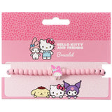 Pink Beaded Bracelet with My Melody Charm - Hello Kitty