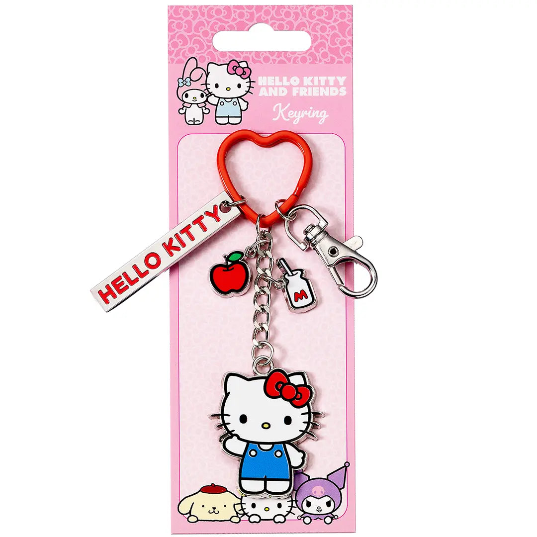 Keyring with Charms - Hello Kitty