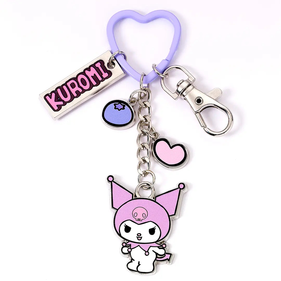 Keyring Kuromi with Charms - Hello Kitty