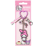Keyring My Melody with Charms - Hello Kitty