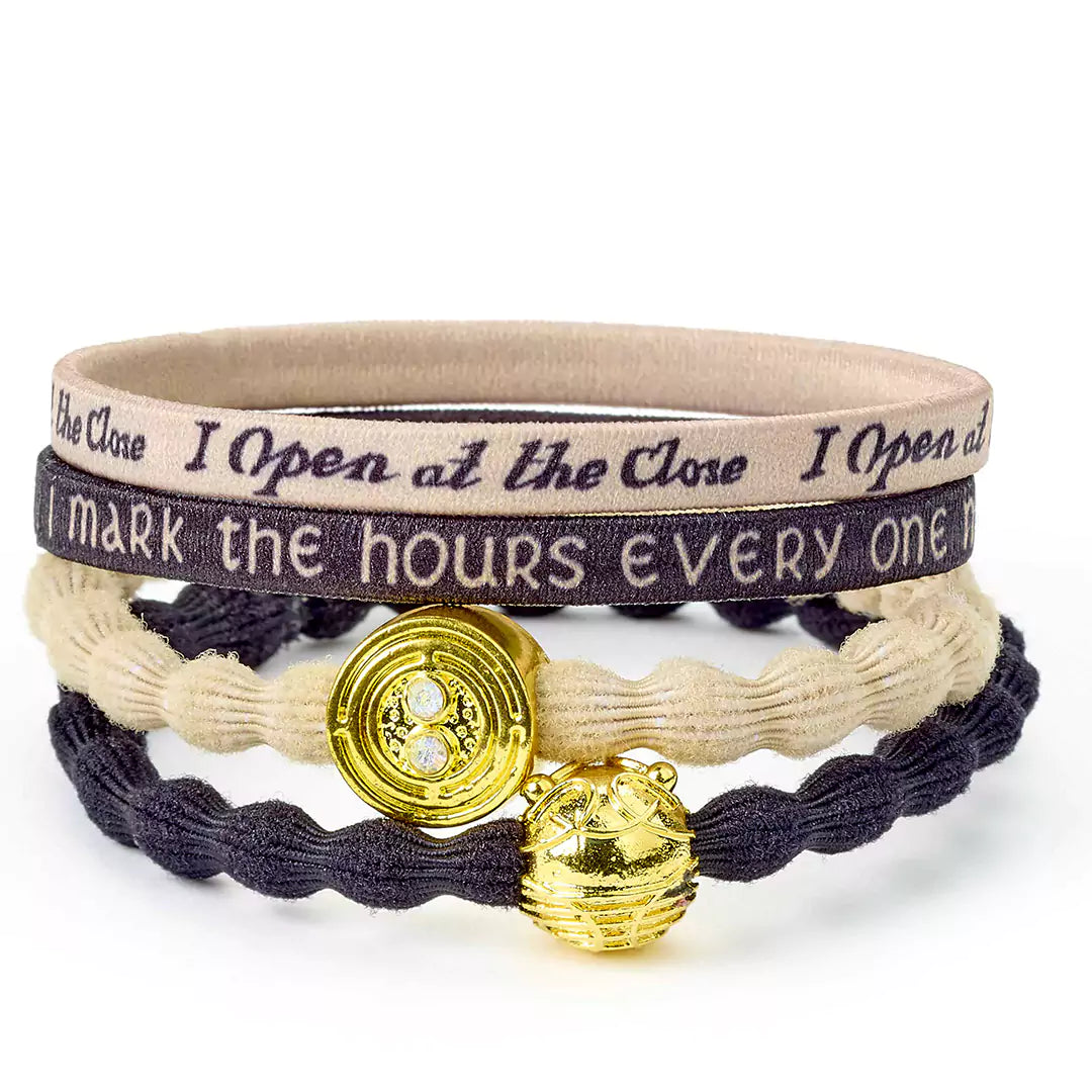 Official Harry Potter Time Turner & Golden Snitch Hair Band Set