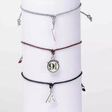 Set of 3 friendship bracelets - Silver - Harry Potter