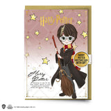 Harry greeting card with Pin - Harry Potter