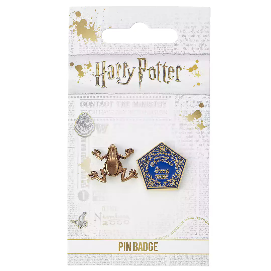 Chocolate Frog Pin Badge - Harry Potter