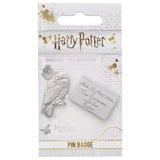 Hedwig & Letter Pin Badge - Harry Potter