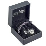 Sterling Silver Platform 9 3/4 Spacer Bead embellished with Crystals - Harry Potter