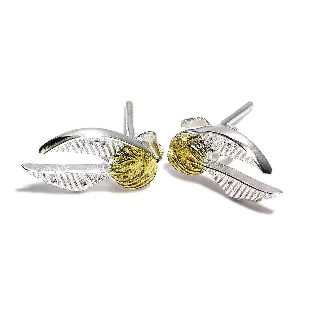 Golden Snitch Stud Earrings - Harry Potter