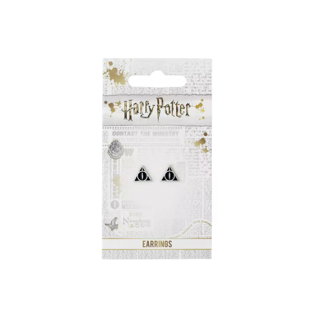Harry Potter Deathly Hallows stud earrings
