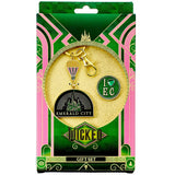 Emerald City Hot air Balloon Keyring & Pin badge - Wicked