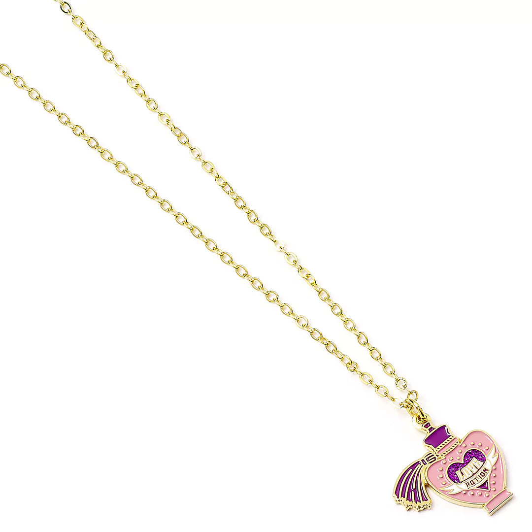 Gold Plated Love Potion Necklace - Harry Potter