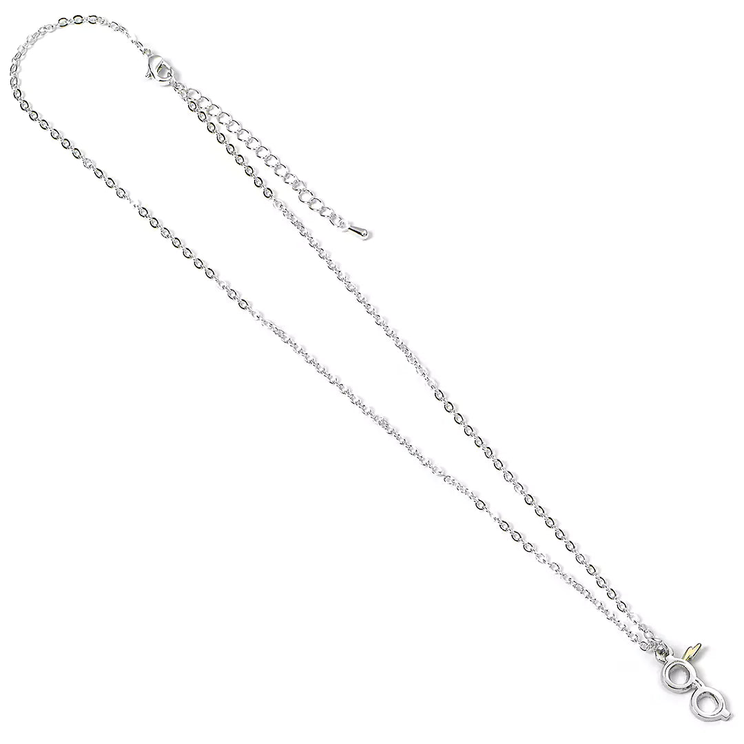 Lightning Bolt with Glasses Necklace - Harry Potter