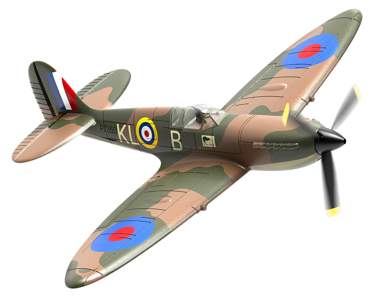 Spitfire 4CH Gyro 400mm RTF - Remote-controlled plane from World War 2