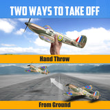 Spitfire 4CH Gyro 400mm RTF - Remote-controlled plane from World War 2