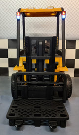 Kids' forklift 12V with remote control – yellow