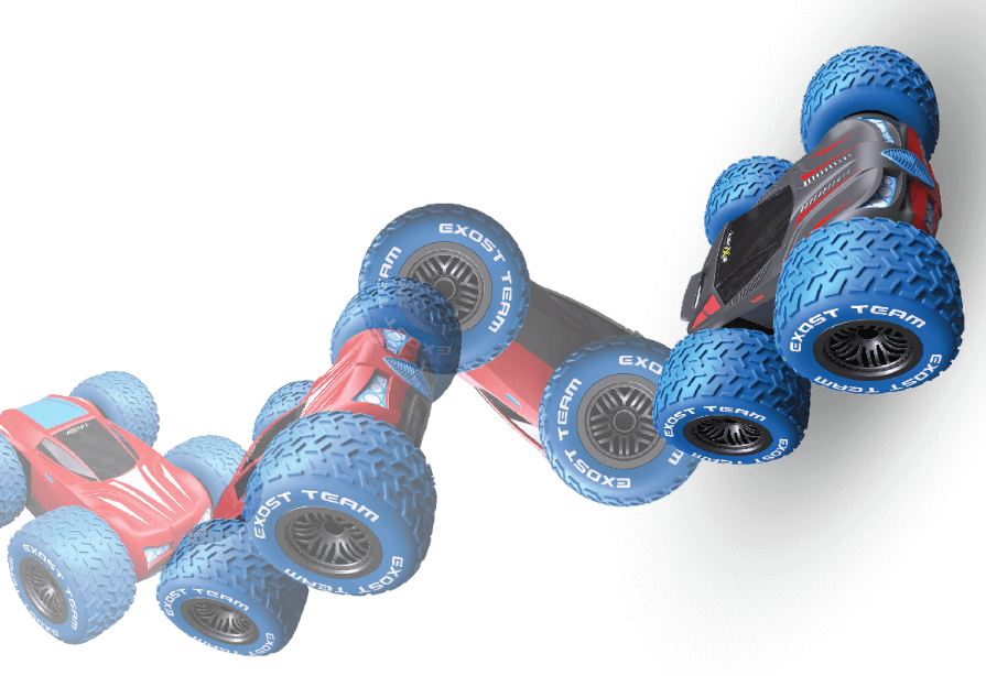Exost 360 Cross III - smart little robust and cool remote-controlled car