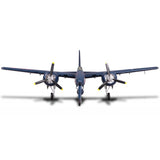 1/9 Plane 1700mm F7F Tigercat Blue PNP kit