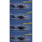 1/9 Plane 1700mm F7F Tigercat Blue PNP kit