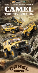 1/24 Land rover Defender 90 FCX24M crawler RTR kit - Camel Trophy