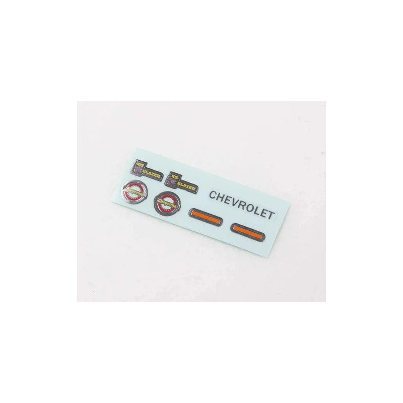 1/24 Chevrolet K5 Blazer - Car decal sheet