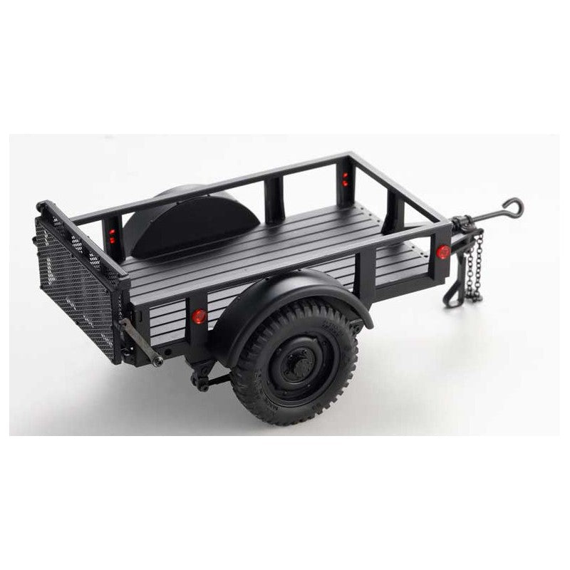 1/18 - 1/12 - Utility trailer B (Black)
