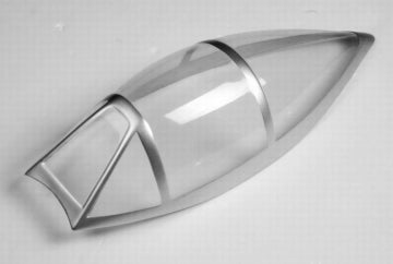 FMS SH107 SIL - Canopy P47 1700 Silver