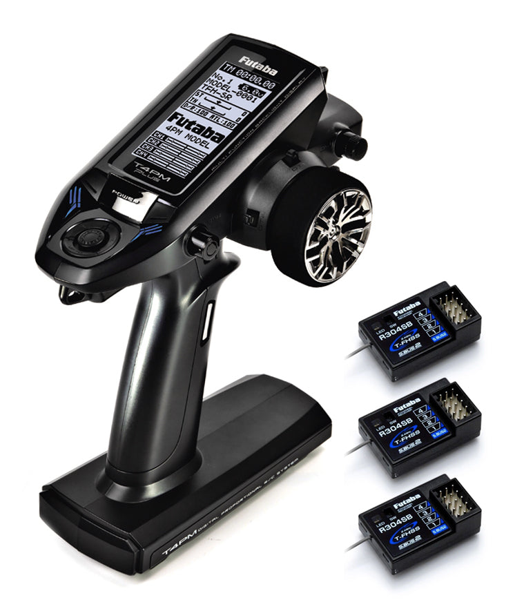 T4PM Plus Transmitter T-FHSS, 3pcs R304SB