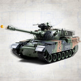 Serious remote-controlled tank with real pellets, real smoke, real movements plus option for water pellets
