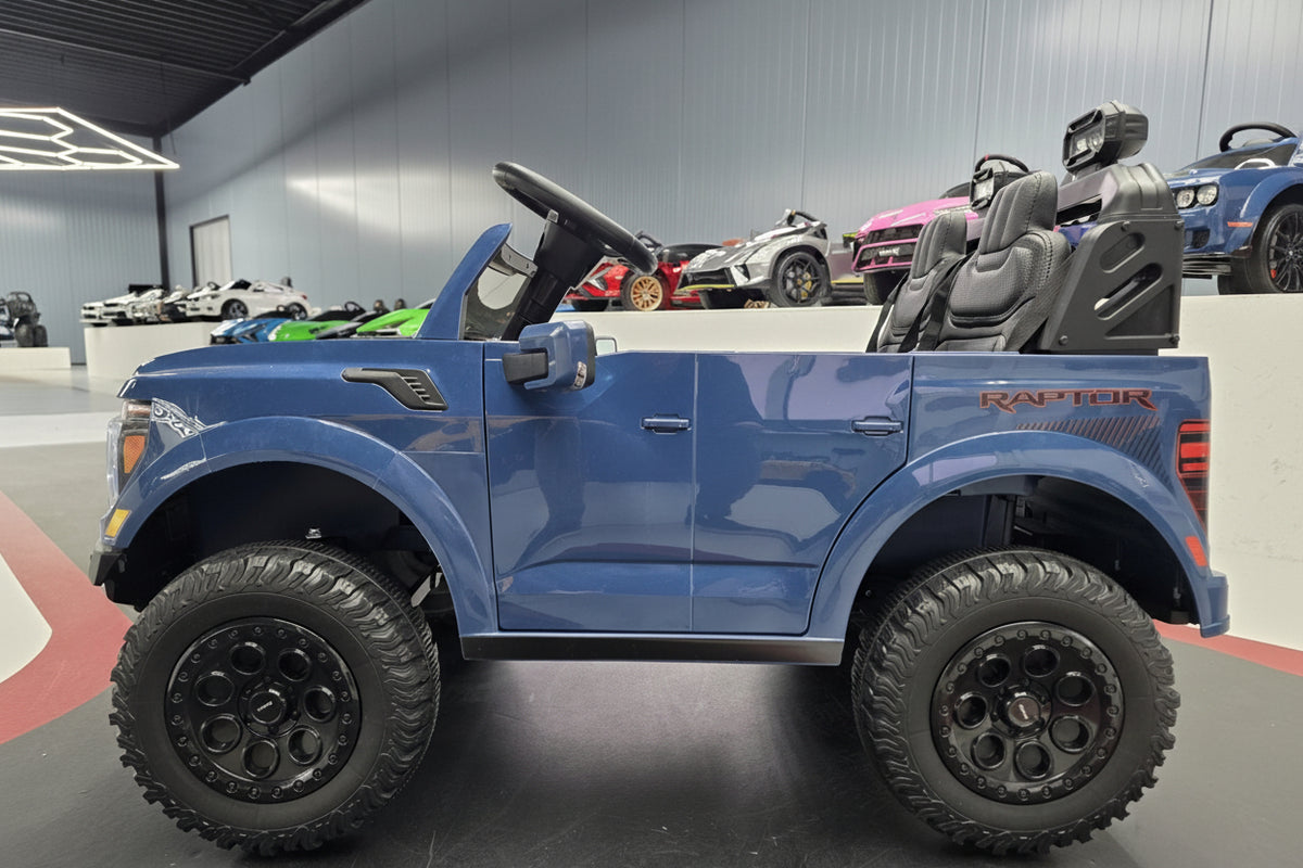 Ford Raptor 24V electric car for kids – 2 seats, black
