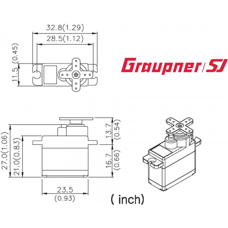 DES 488 BB MG Digital Servo