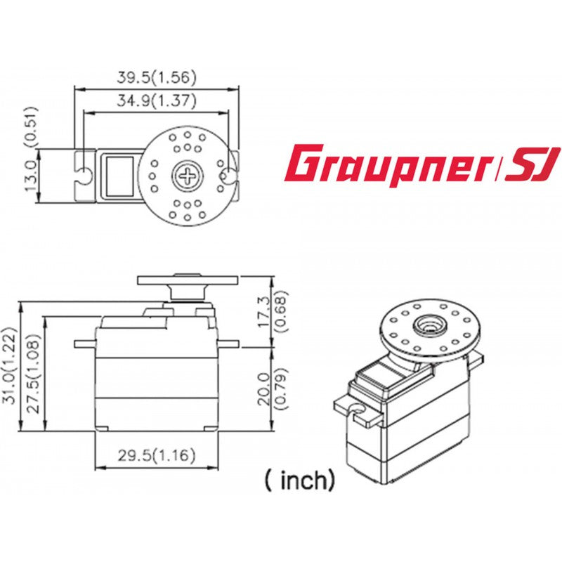 DES 586 BB Digital Servo