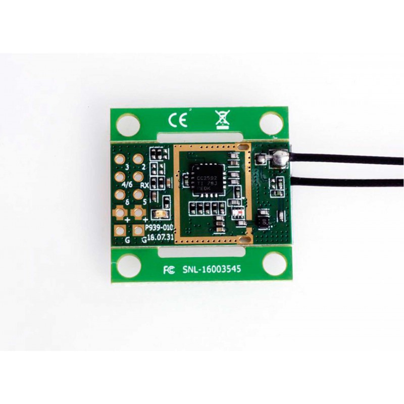 GR-12L SUMD 2 antennas PCB 2.4 GHz receiver