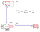 15 - 25 90-Degree Nose Electric Retract Unit