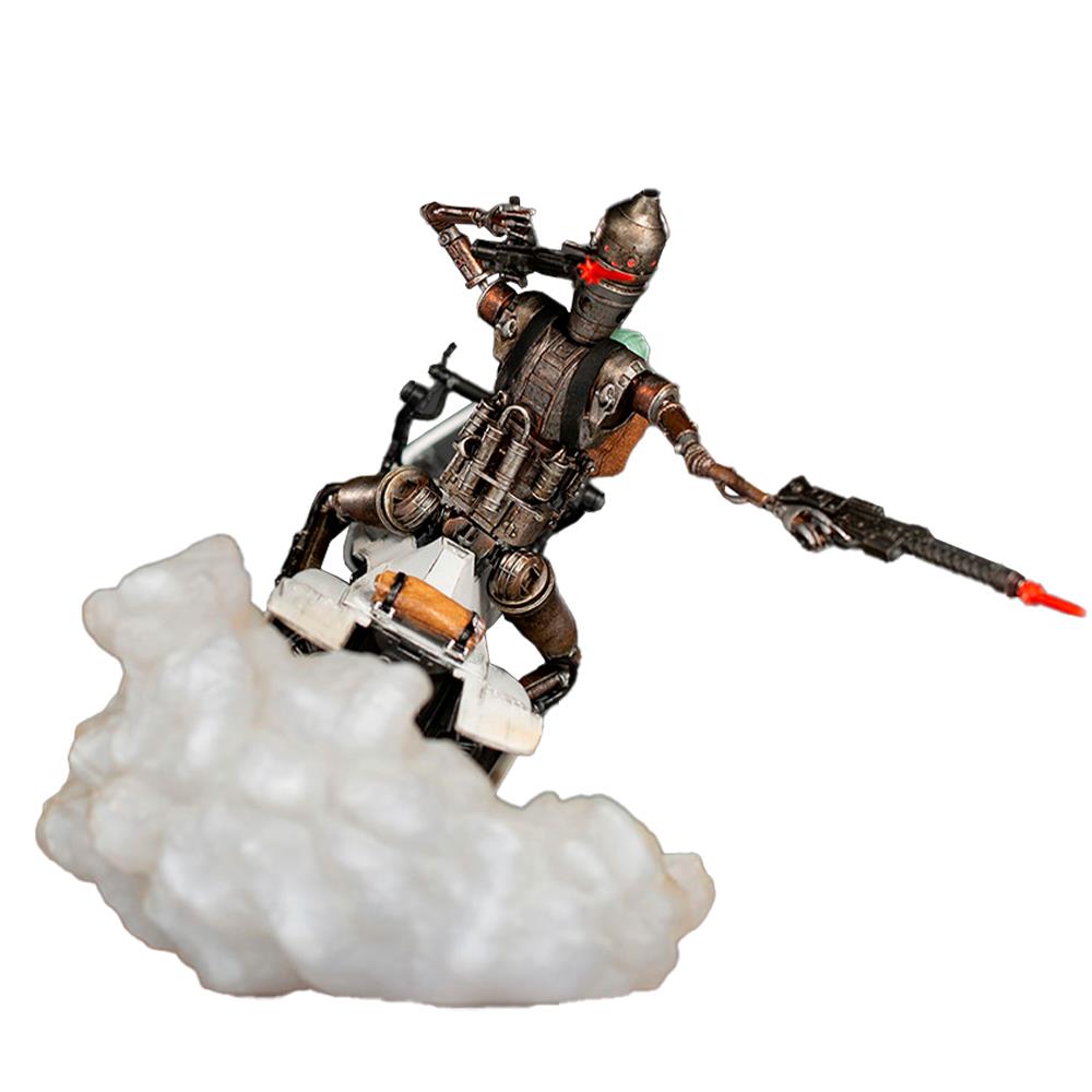 Iron Studios The Mandalorian - IG-11 and The Child Statue Deluxe Art Scale 1/10