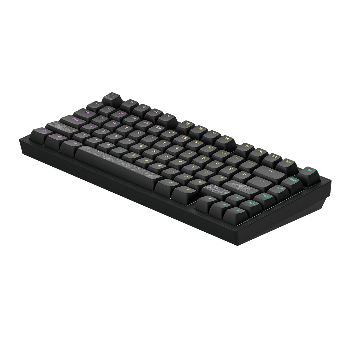 Dark Project ALU Terra Nostra Black - Wired Gaming Keyboard (ANSI)