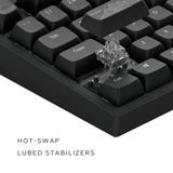 Dark Project ALU Terra Nostra Black - Wired Gaming Keyboard (ANSI)