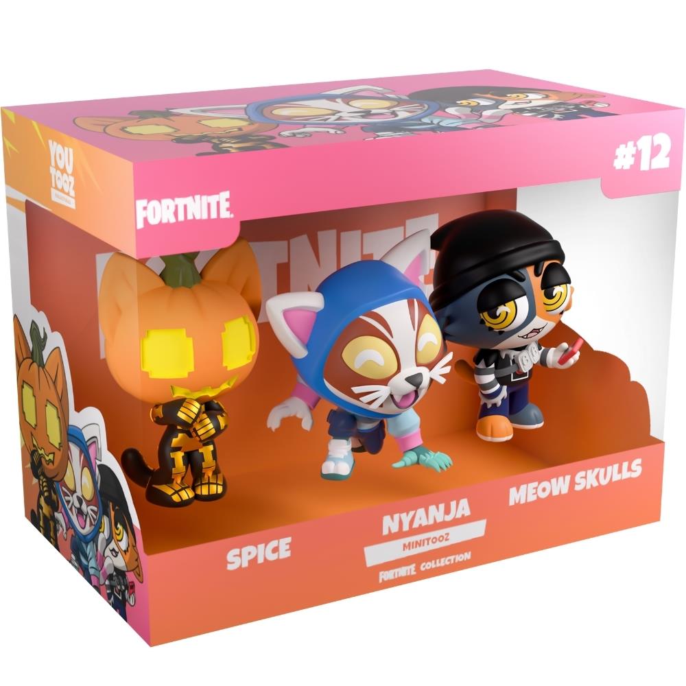 YouTooz Fortnite - Spice & Nyanja & Meowskulls Minitooz Figure