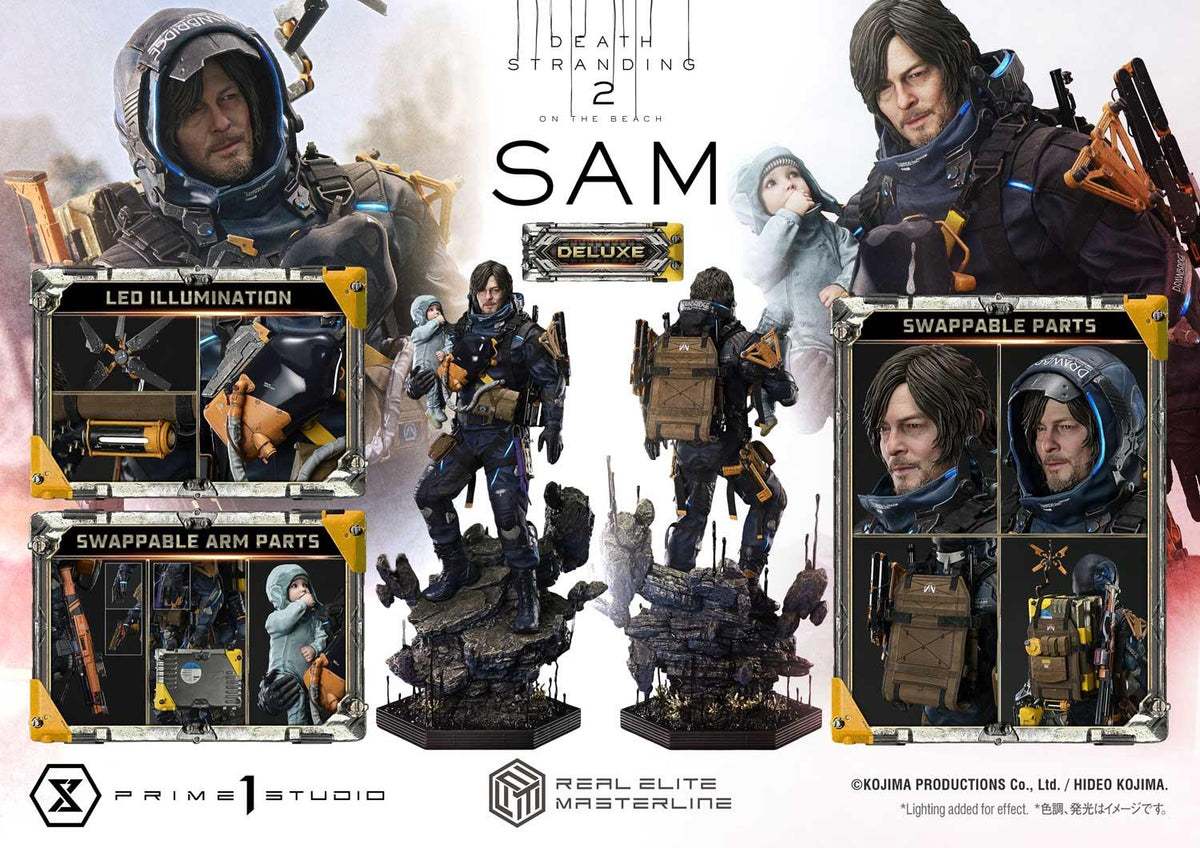 Prime 1 Studio  Real Elite Masterline DEATH STRANDING 2: ON THE BEACH Sam Deluxe Bonus Version
