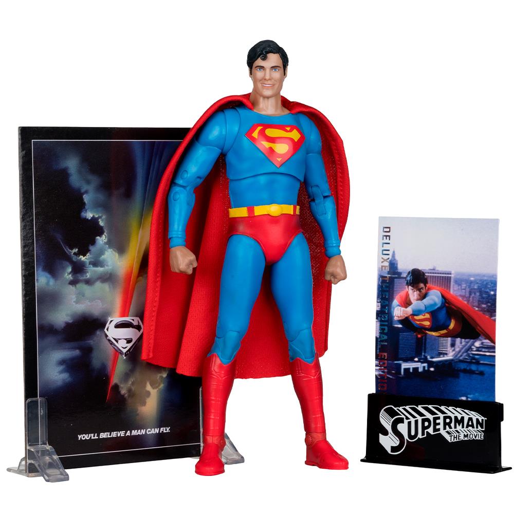DC Multiverse Superman (Superman: The Movie 1978) 7in Action Figure (Deluxe Theatrical Edition) McFarlane Toys