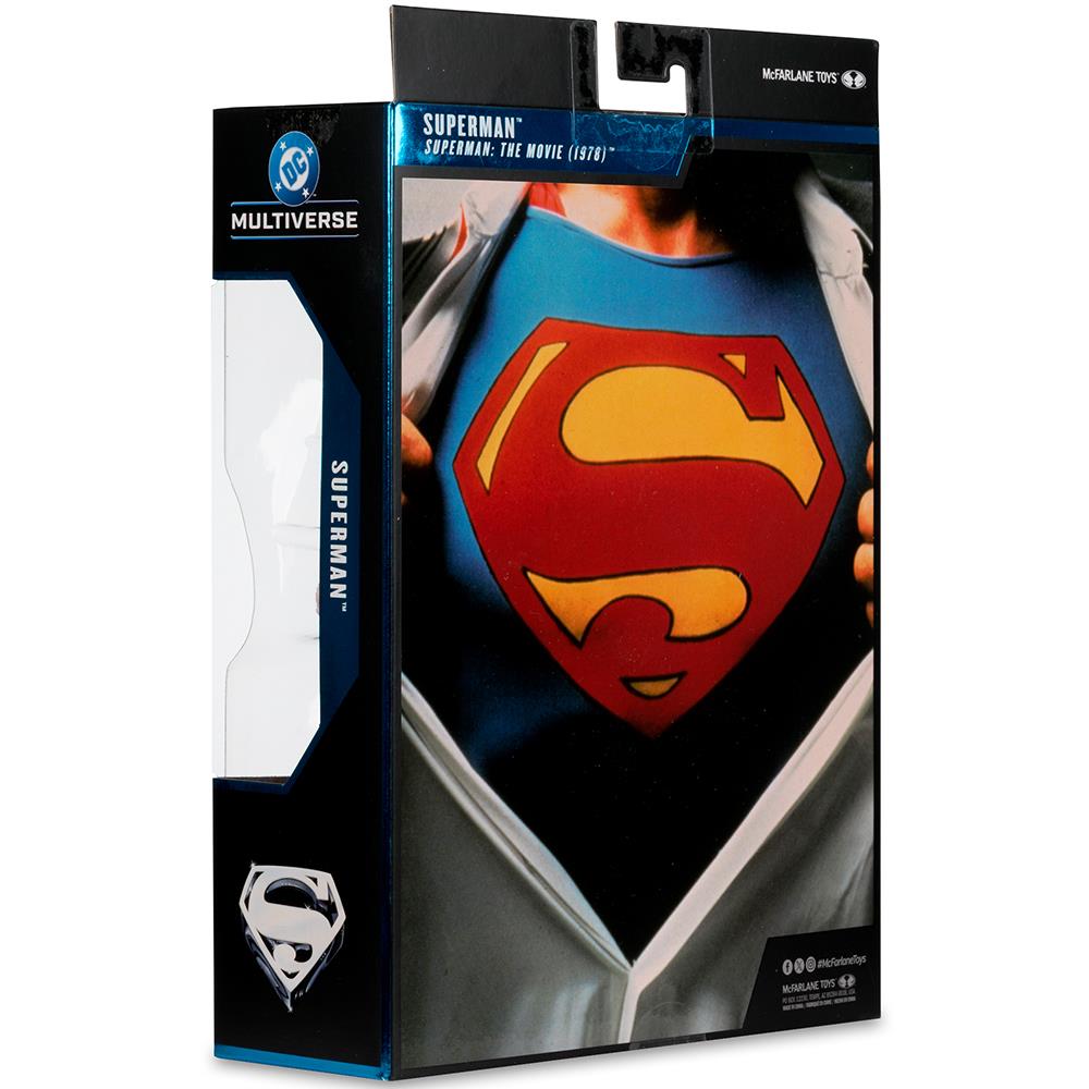 DC Multiverse Superman (Superman: The Movie 1978) 7in Action Figure (Deluxe Theatrical Edition) McFarlane Toys