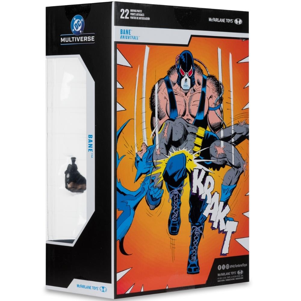 DC Multiverse Bane (Knightfall) Mega Figure Gold Label McFarlane Toys