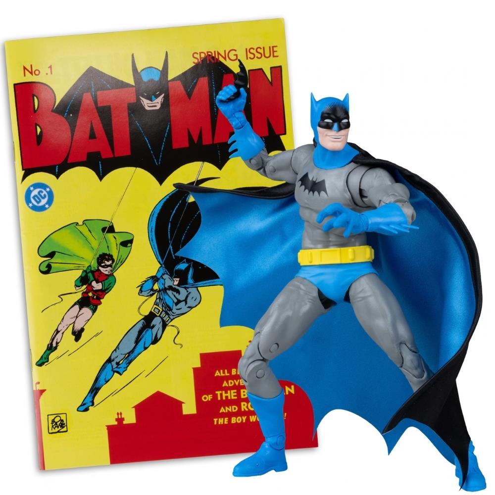 DC Direct Page Punchers Batman (Batman #1) 7in Action Figure with Comic McFarlane Toys