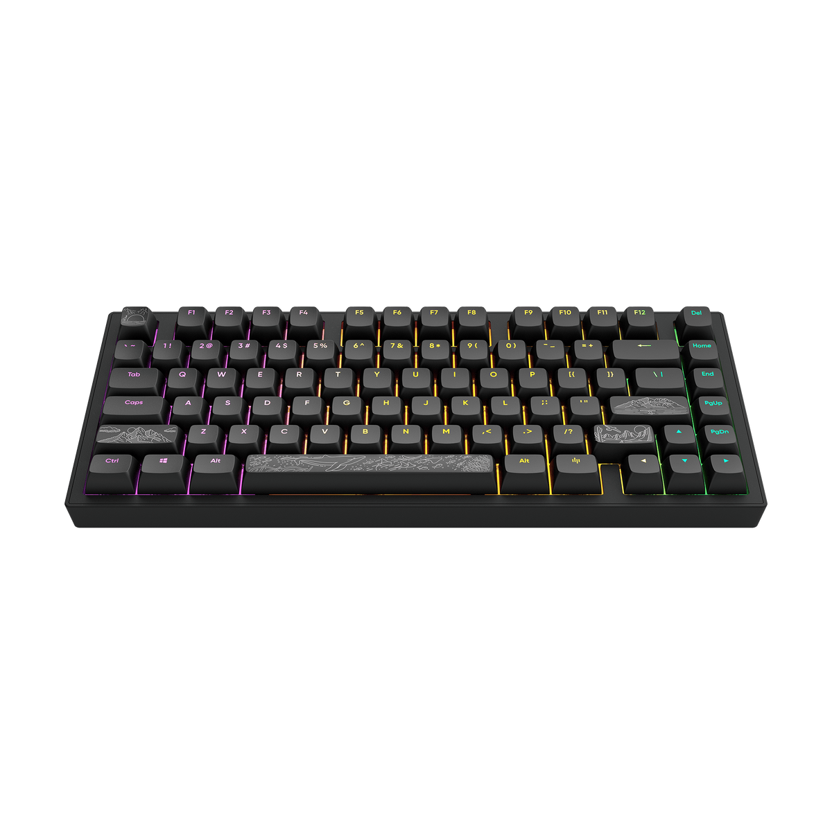 Dark Project ALU Terra Nostra Black - Wired Gaming Keyboard (ANSI)