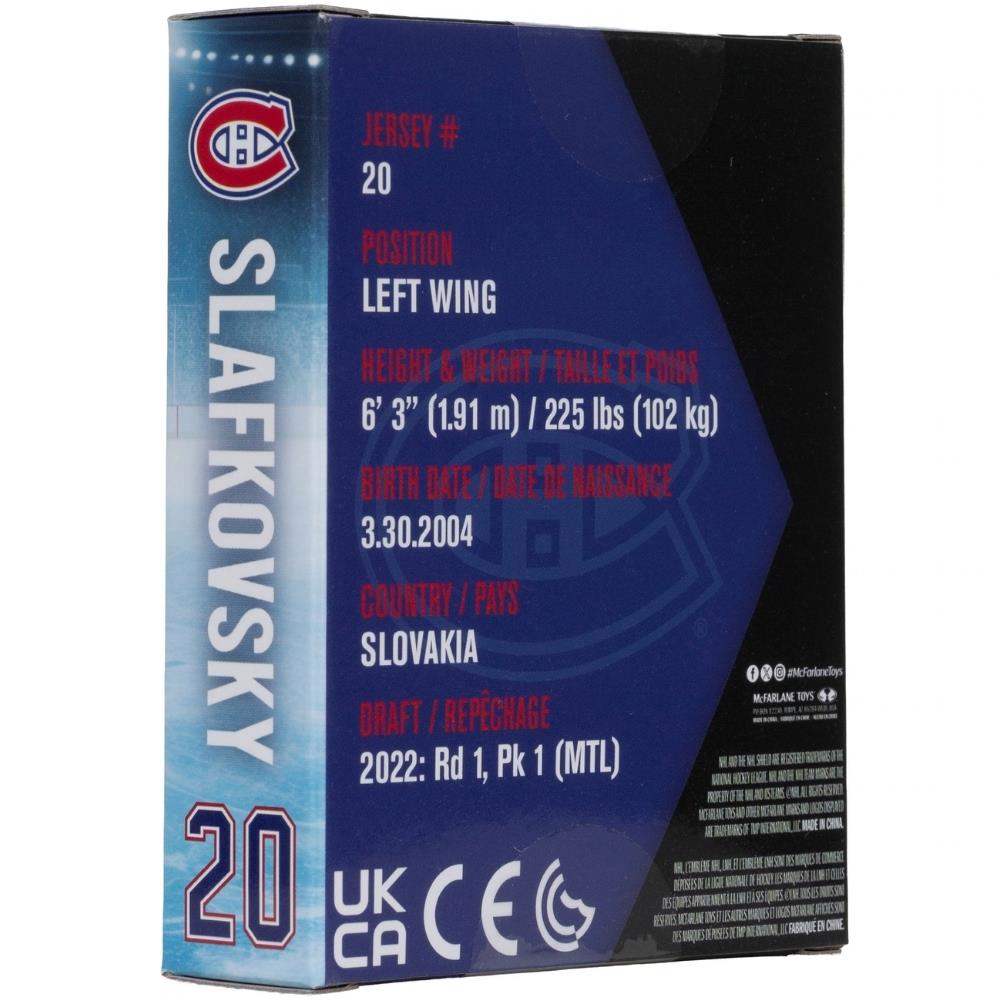 NHL Juraj Slafkovsky (Montreal Canadiens) Construct-a-Figure McFarlane Toys